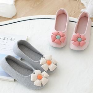 코사지 덧신실내화 논슬립 미끄럼방지 S M L 룸슈즈거실화 어린이집교사슬리퍼 유치원선생님 면실내화