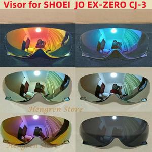 SHOEI JO EX-ZERO EX ZERO CJ-3 CJ3 용 헬멧 렌즈 오토바이 헬멧 바이저 안경 실드 윈드 스크린 스크래치