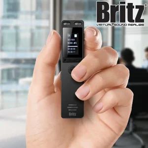 브리츠 BZ-VR2000 보이스 레코더 32GB 녹음기 스피커 내장 듀얼 마이크 MP3 플레이어