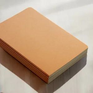 빈티지 크라프트 노트 미니 메모 종합장 A4 A5 B5 줄 무지 얇은 공책 레슨 대학 작은 드로잉 스케치 필기