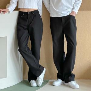 남자 FW 키큰녀 세미와이드 여자 면바지