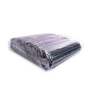 개별포장 빨대 블랙 500개 일회용 스트로우 커피 벌크 테이크아웃 품