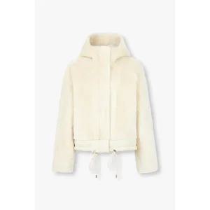 [VOV](본점) 보브 페이크 퍼 후디드 블루종 점퍼 (7154475001)