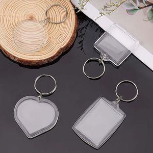 (디자인:정사각형)증사키링 사진 투명 액자 키링 6종키링만들기 증명사진