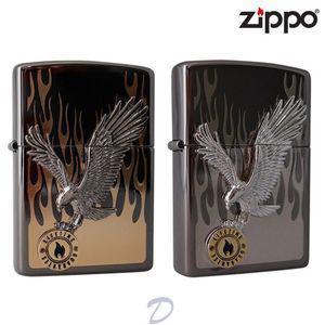 지포라이터 250-18 IN TO THE FLAME+심지+돌+오일133ML