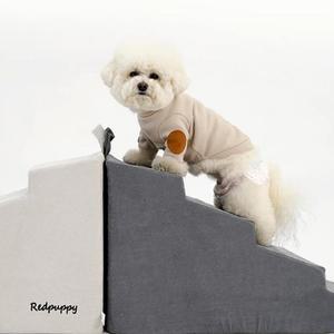 관절보호 슬라이드형 3단 펫계단 B188365 강아지용품