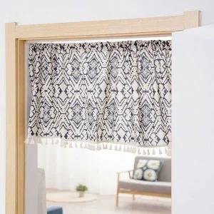 [하프클럽/]주방 작은 창문 패브릭 가리개 커튼 카페 바란스