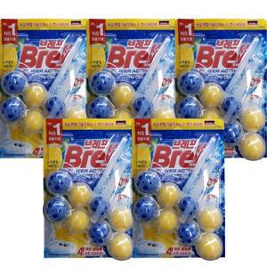 [헨켈 테크놀러지] 브레프 파워 액티브 레몬향 변기세정제 10개 변기 클리너 화장실청