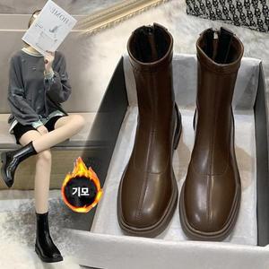 [오노마] ONM 워커부츠 첼시 겨울 로우힐워커 가을 여성화 미들힐