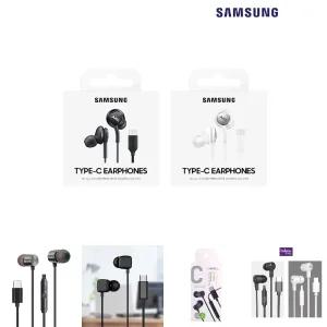 삼성 정품 AKG C타입 유선 이어폰 EO-IC100B/디자인/이어셋/리모콘/마이크/버튼/볼륨/조절/스마트폰/음악
