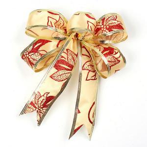 크리스마스 선물 포장 장식 트리 데코 골드 리본 10P 홈파티 소아병동 DIY