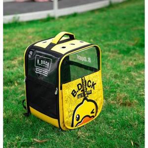 3면투명창 댕댕이 대중교통이용 이동가방 백팩 Z129494A