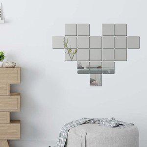 [기타]인테리어 아크릴 거울 16조각(사각) (WFA54C3)