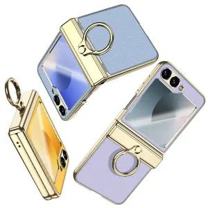 아트박스/엘라딕 갤럭시 Z플립6 케이스 풀커버 힌지보호 샤인팝 링