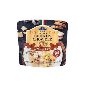 폰타나 이탈리안 치킨 차우더 크림 수프 180g