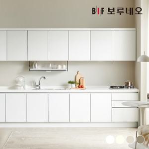 나비드 주방 싱크대 시공 일자형 3.6m E0 PET소재