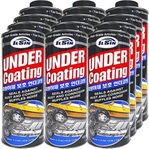 일신 유성 언더 코팅 건타입 1L IS-7320 자동차 하체 보호 실드 12개