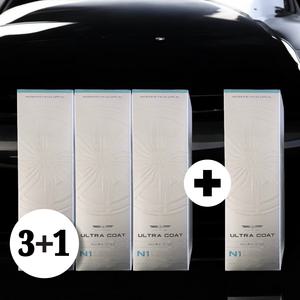 [3+1] 마스터벤 다이아코트 유리막 코팅제 차량 광택 오염 방지 500ml 4개