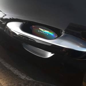 제네시스 손잡이 카본 도어컵 보호필름 도어엣지 스크래치 커버