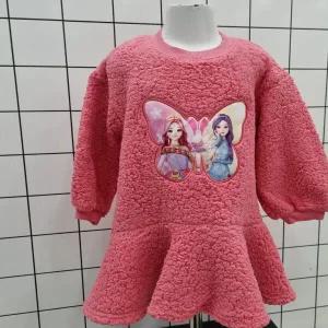 [레노마 이너웨어]쥬쥬 여아 버터플뽀글이9부 원피스_KG