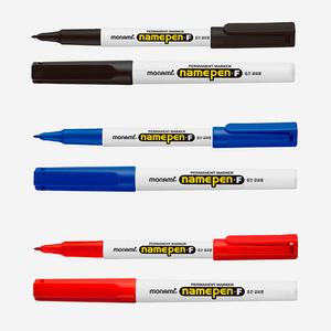 모나미 네임펜 중간 글씨용 1타 12개입 유성펜