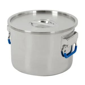 킹센스 스텐 304 인덕션 통판 소도와 3호 9.2L GI 업소용 대용량 식깡 곰솥 들통 육수통 국통 소도아