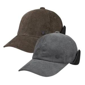 콜핑 캐주얼 코듀로이 남녀공용 겨울 캡 등산 모자