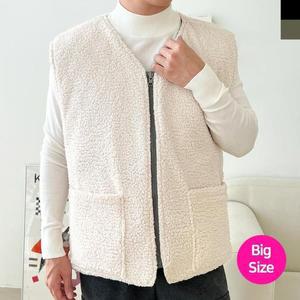 [BZJLN08F_51HD]양털 조끼 이너 베스트 플리스 봄 남자조끼