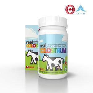 [초록마을입점제품] 캐나다산 리얼초유 츄어블 1500 120정 1병