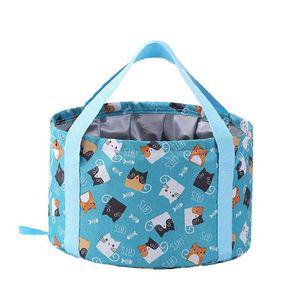 블루 휴대용족욕기 족욕통 부모님선물