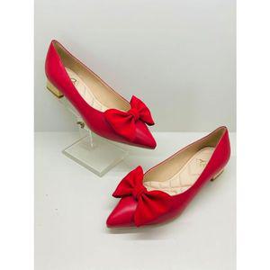 [갤러리아] 고세 데일리 여성 페미닌 리본 펌프스 GKP5S007 레드 3cm