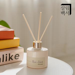 살림백서 디퓨저 200ml X 2개입 포레스트가든향 실내 방향제 인테리어 선물 대용량 아로마