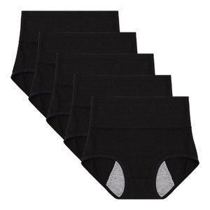 복대 위생팬티 5매세트 순면 빅사이즈 여성 샘방지 생리 요실금 방수 팬티