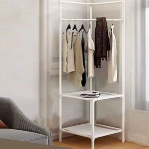 틈새공간 코너옷걸이행거 자취방 좁은방 행거 원룸 스탠드 행거 구석