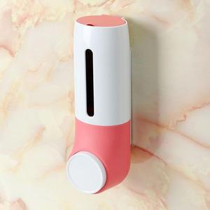 [IXHINZ5F_4B]벽걸이 물비누 디스펜서 1구(450ml) (핑크)