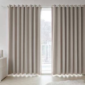 까르데코 크림라떼 형상기억 거실 특대형 양면 암막커튼 1장