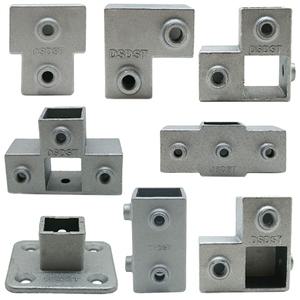 사각 파이프 각파이프 조인트 클램프 각관 브라켓