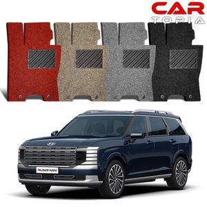 2025 디올뉴 팰리세이드 LX3 1열 2열 3열 트렁크 코일매트 7인승 9인승 카매트 가솔린 하이브리드 용품