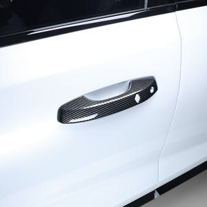 그랑 콜레오스 튜닝 도어손잡이 커버 카본 블랙 몰딩