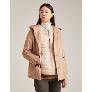 [올리비아로렌]후드 하프 코트 VOCEAWWA111_P375239700