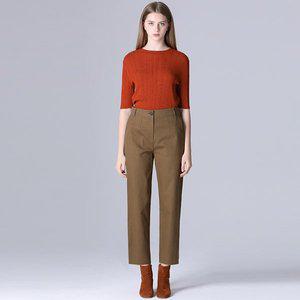 [리스트]스퀘어 포켓 베이직 코튼 슬랙스_P331202074