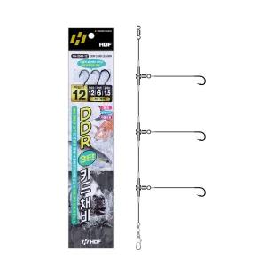 해동 DDR 3단 카드 채비 돌돔 참돔 우럭 대물용 채비