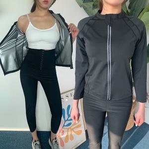 부스터땀복집업 자켓 운동복 스포츠 슬림 다이어트