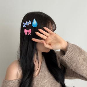 디아브 이모지 이모티콘 헤어핀 인싸템 릴스 인생네컷 머리핀 13종