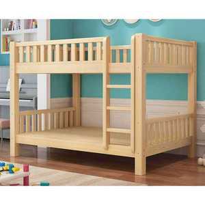 원목 이층침대 학생 유니 기숙사 게스트하우스 사다리 2층