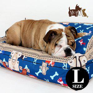 [레드팟]강아지용품 미스터펫 우프우프 - 블루 L 개집 강아지방석 애견하우스 애견방석