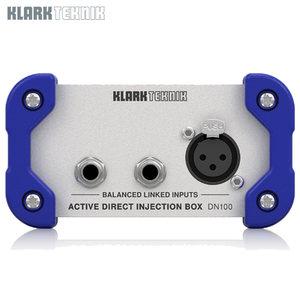 클락테크닉 DN100 V2 싱글 1채널 액티브 다이렉트 DI 박스