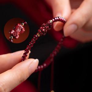 비휴 염주 팔찌 불교 재물 행운 삼재 우정 여자 남자 부적 팔찌