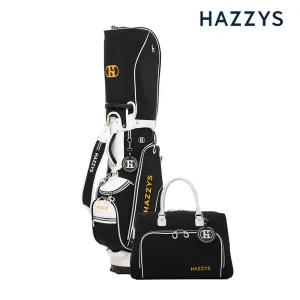 2025년 헤지스골프 여자 경량 골프백세트 캐디백 보스턴백 블랙 HZCB HZBB-020L