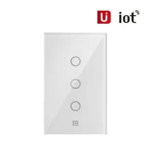 P)홈IOT 3구 스마트 벽스위치 SW30S UIOT) 자재